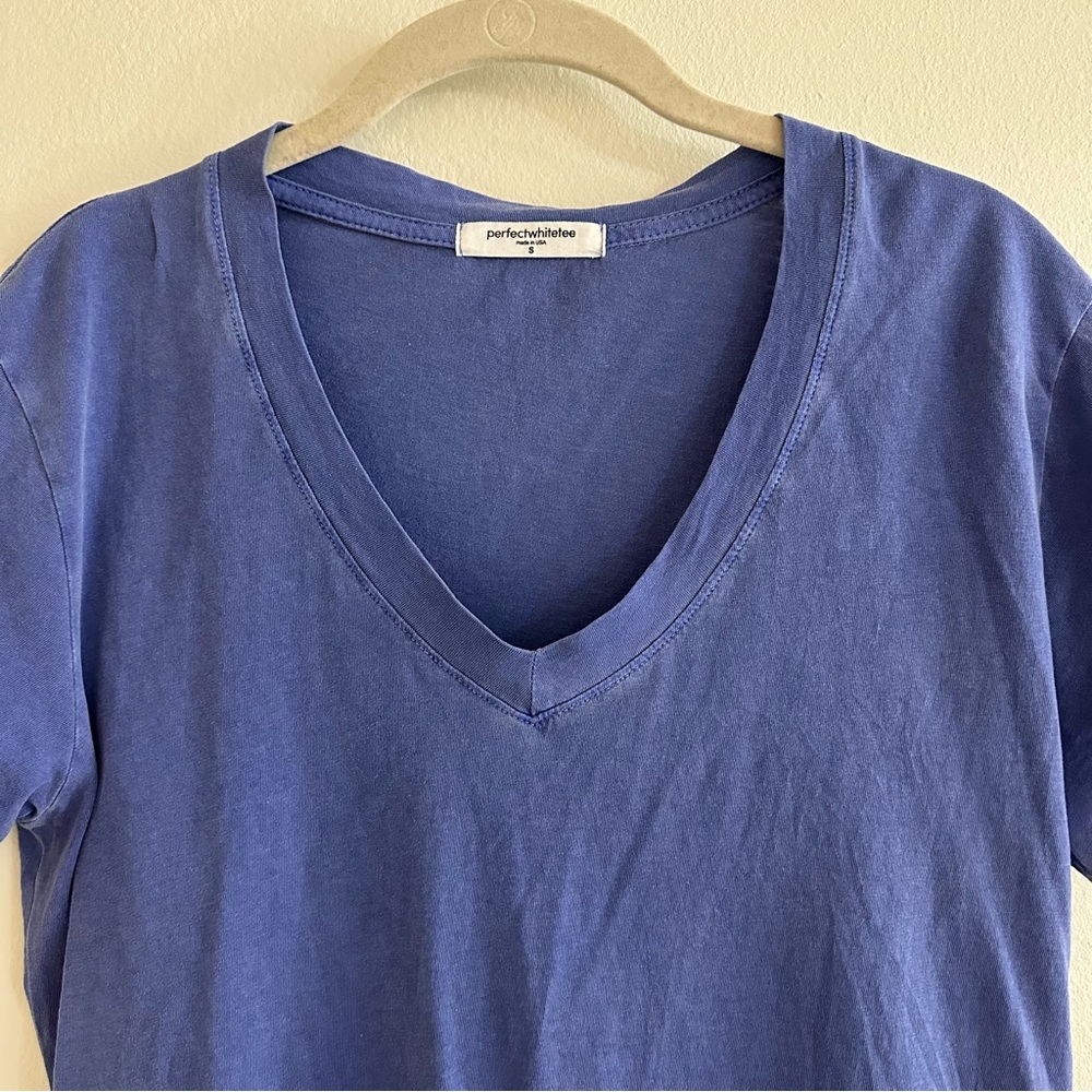 perfectwhitetee Hendrix Basic V Neck - image 2